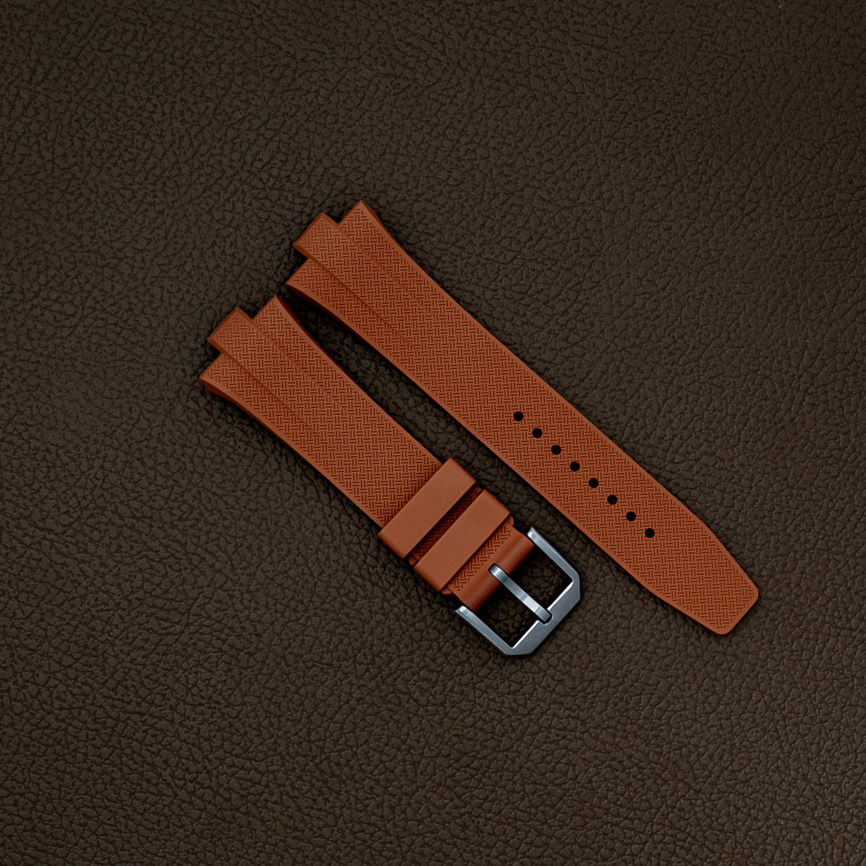 Tsuyosa rubberstrap - Brown