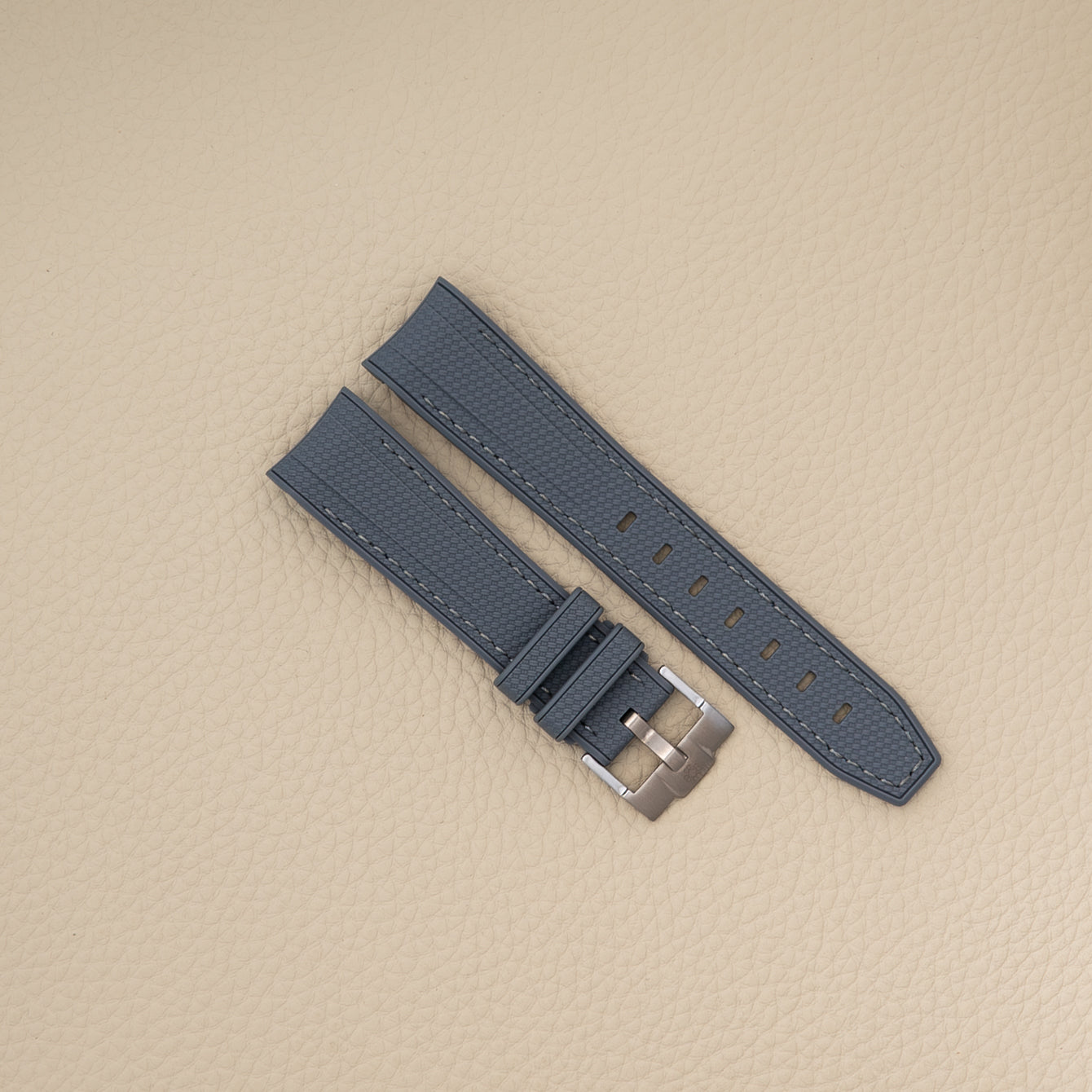 Moonswatch rubberstrap - Grey