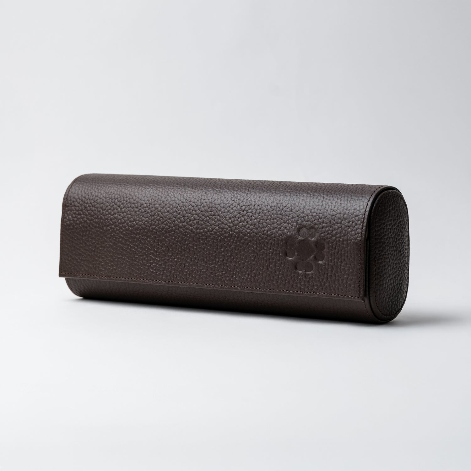 Watch Roll 4 - Brown/Cream