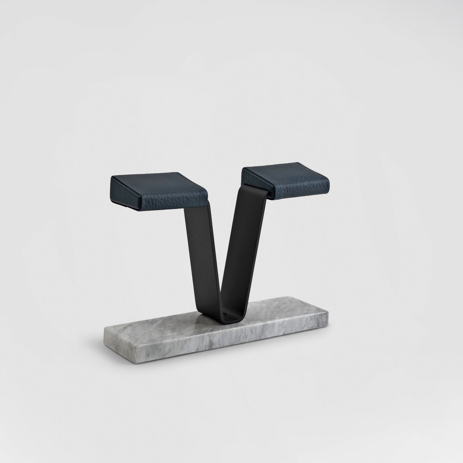 Gullwing Watch Stand - Grey/Blue