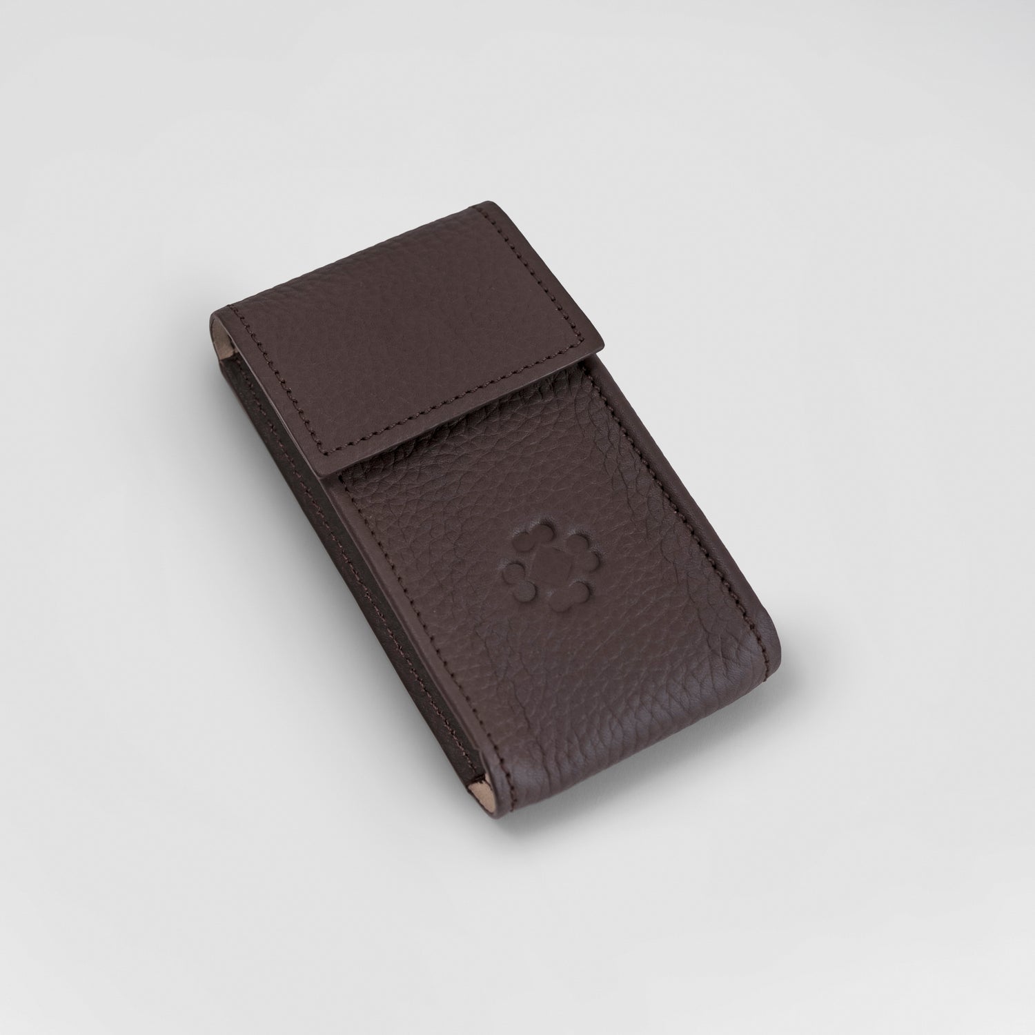 Watch Pocket - Brown/Cream