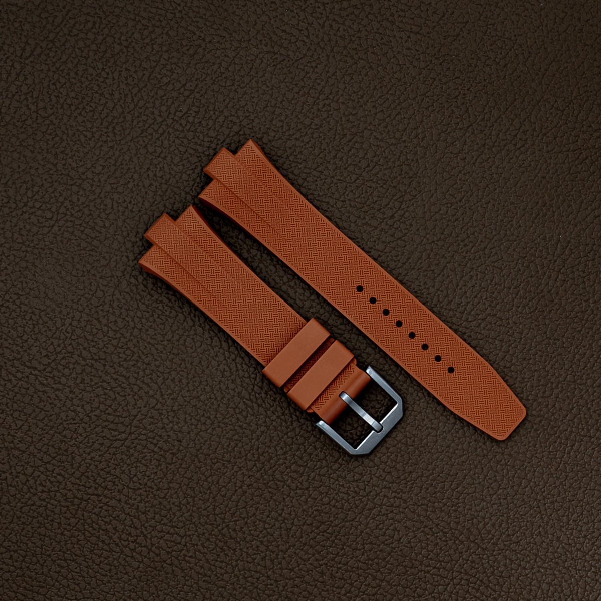 Tsuyosa rubberstrap - Brown