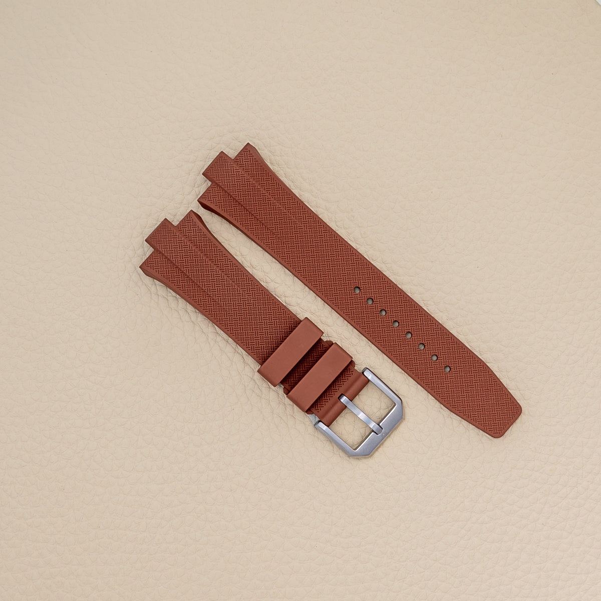 Tsuyosa rubberstrap - Brown
