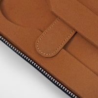 Slim Traveler 2 - Dark Blue/Camel