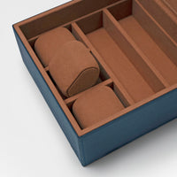 Time Vault - Dark Blue/Camel