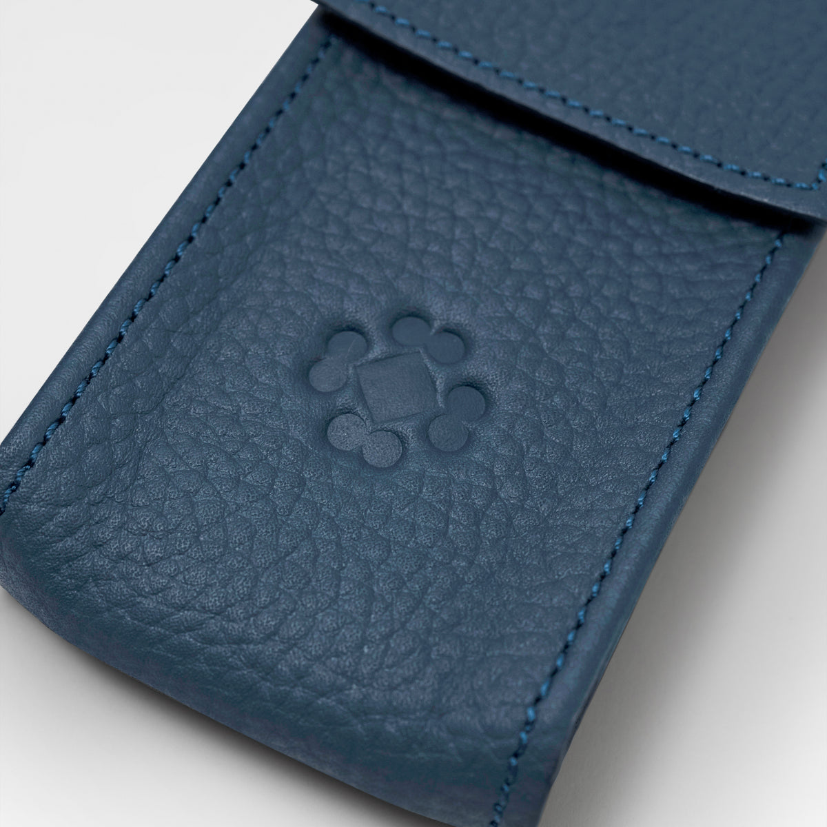 Watch Pocket - Dark Blue/Camel