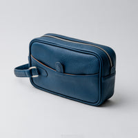 Paragonia Necessaire - Dark Blue/Camel