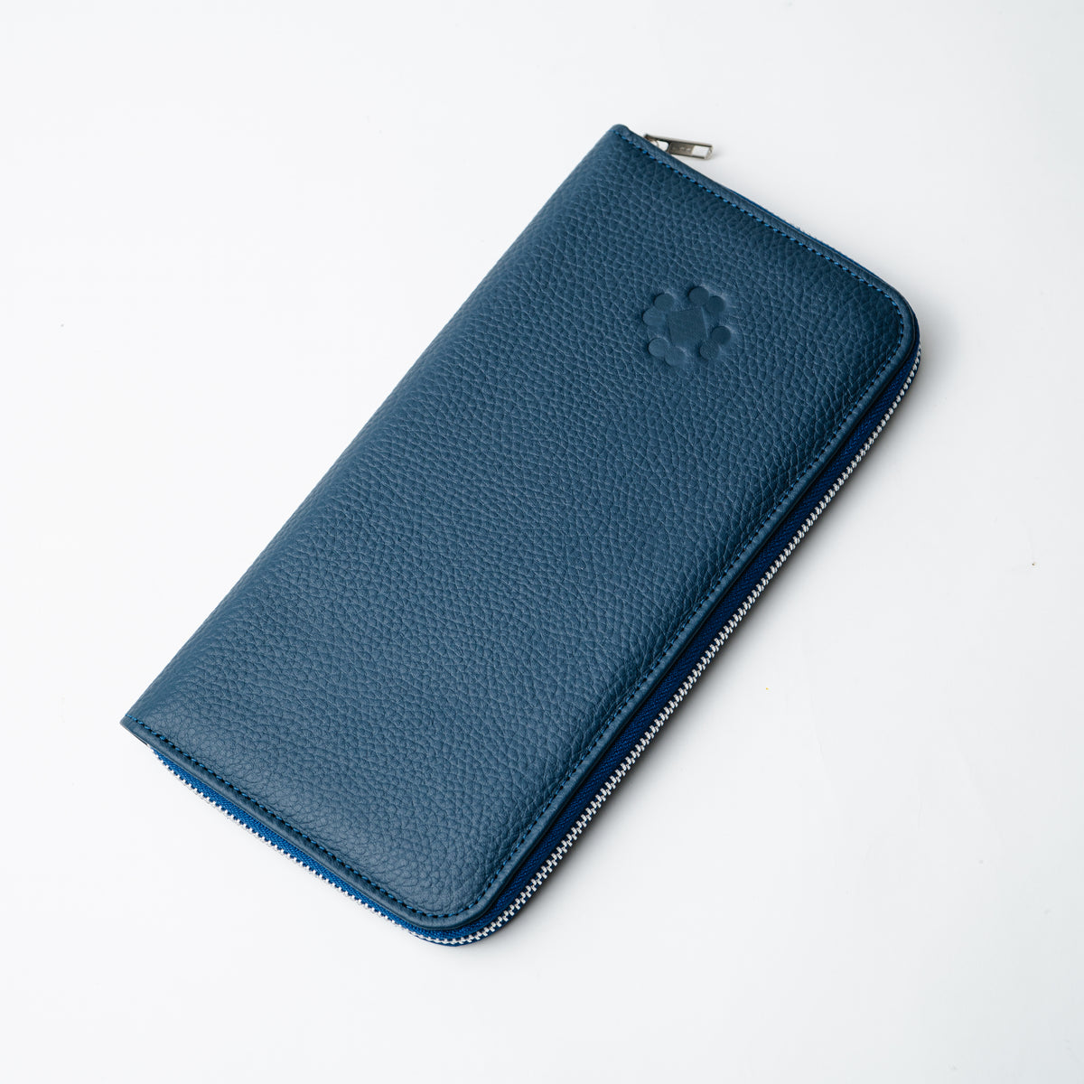Lifestyle Travel Wallet - Dark Blue/Camel