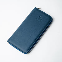 Lifestyle Travel Wallet - Dark Blue/Camel