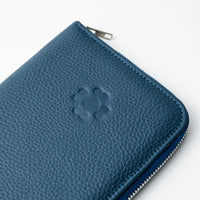 Lifestyle Travel Wallet - Dark Blue/Camel