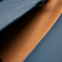 Lifestyle Travel Wallet - Dark Blue/Camel