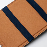 Scorecard Holder - Dark Blue/Camel