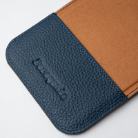 Scorecard Holder - Dark Blue/Camel