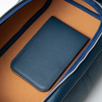 Scorecard Holder - Dark Blue/Camel