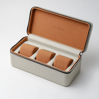 Zip Case 3 – Beige/Camel