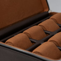 Zip Case 8 - Brown/Camel