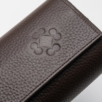 Watch Roll 4 - Brown/Cream
