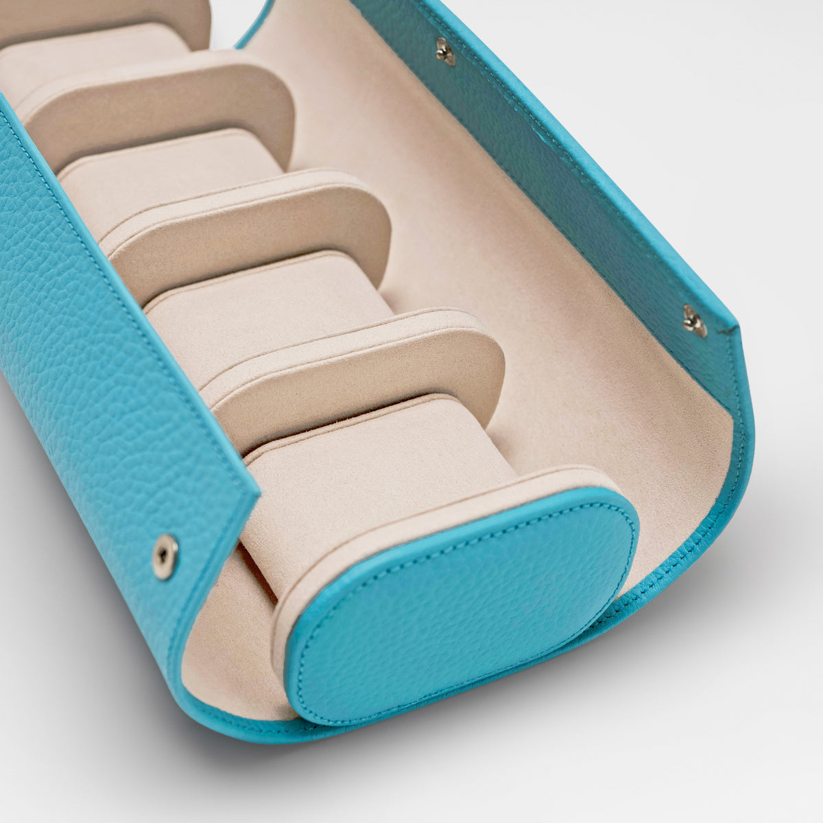 Watch Roll 4 - Blue/Cream