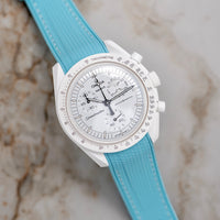 Moonswatch rubberstrap - Light Blue