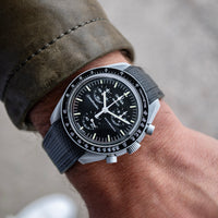 Moonswatch rubberstrap - Black