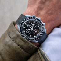 Moonswatch rubberstrap - Black