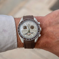 Moonswatch rubberstrap - Brown