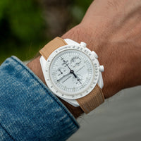 Moonswatch rubberstrap - Camel