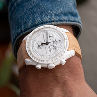 Moonswatch rubberstrap - Camel