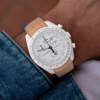 Moonswatch rubberstrap - Camel