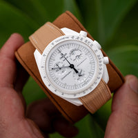 Moonswatch rubberstrap - Camel