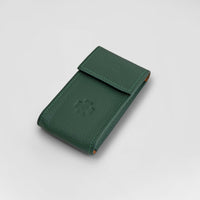 Watch Pocket - Dark Green/Camel