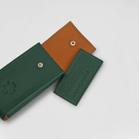 Watch Pocket - Dark Green/Camel