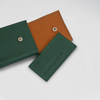 Watch Pocket - Dark Green/Camel