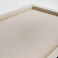 Presentation Tray - Brown/Cream