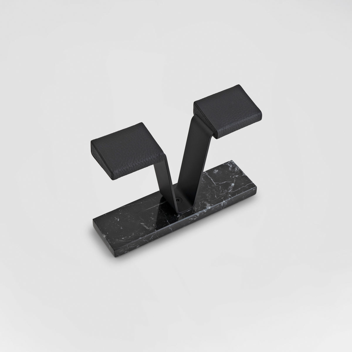 Gullwing Watch Stand - Black/Black
