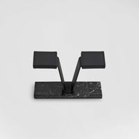 Gullwing Watch Stand - Black/Black