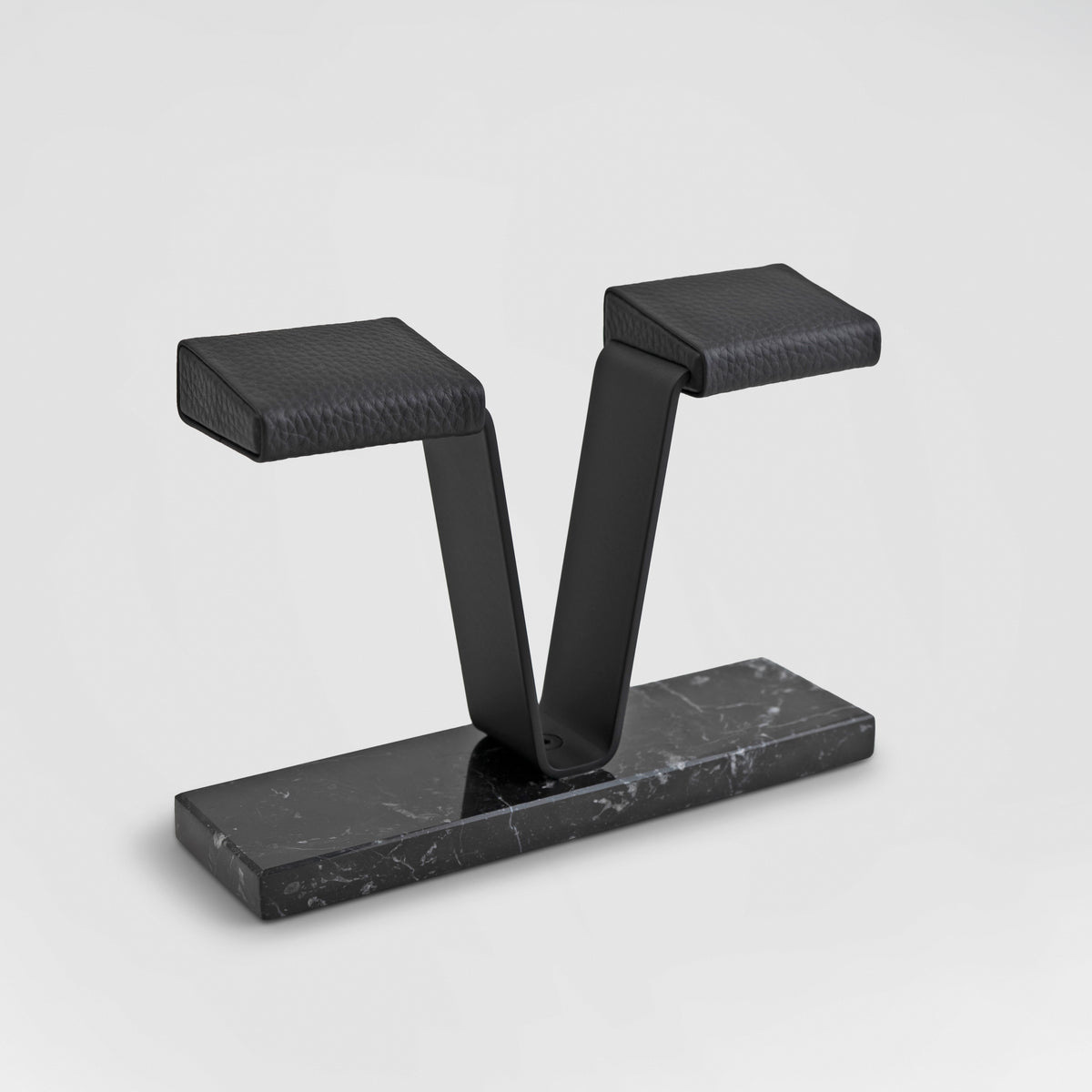 Gullwing Watch Stand - Black/Black