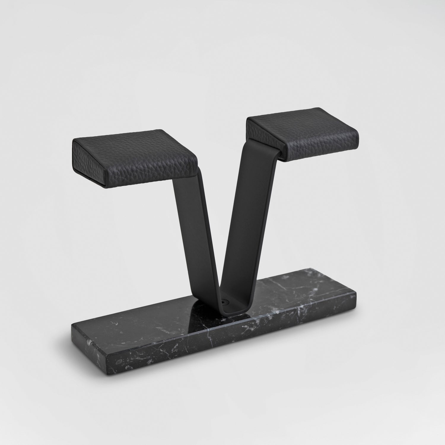Gullwing Watch Stand - Black/Black