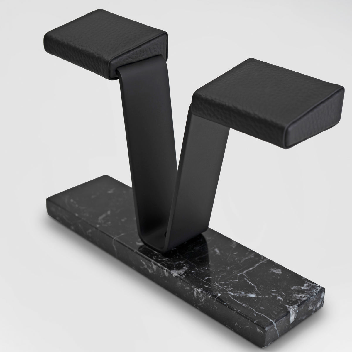 Gullwing Watch Stand - Black/Black