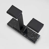 Gullwing Watch Stand - Black/Black