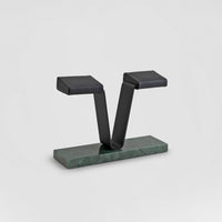 Gullwing Watch Stand - Green/Black