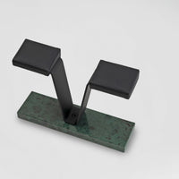 Gullwing Watch Stand - Green/Black