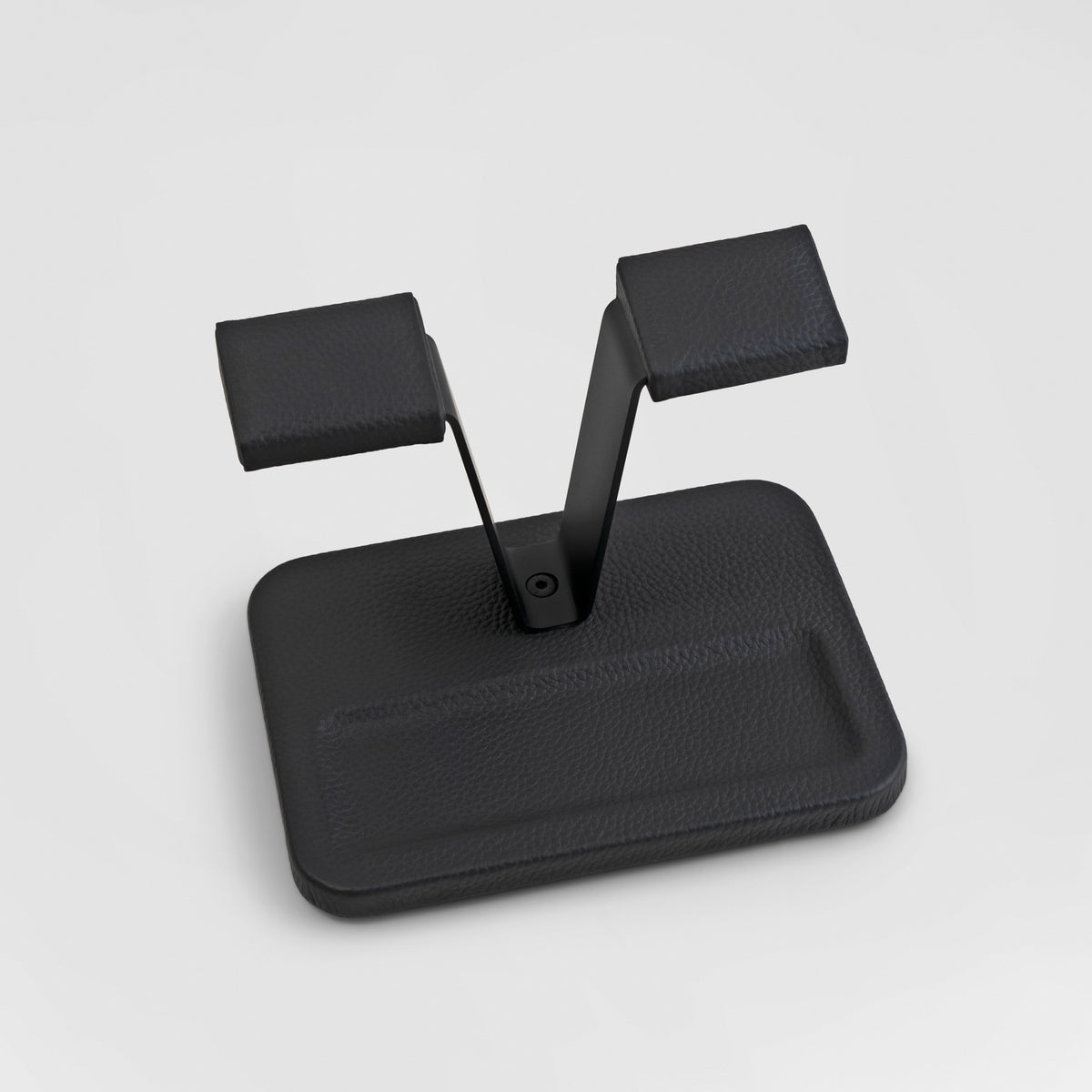 Gullwing Watch Stand Valet - Black/Black