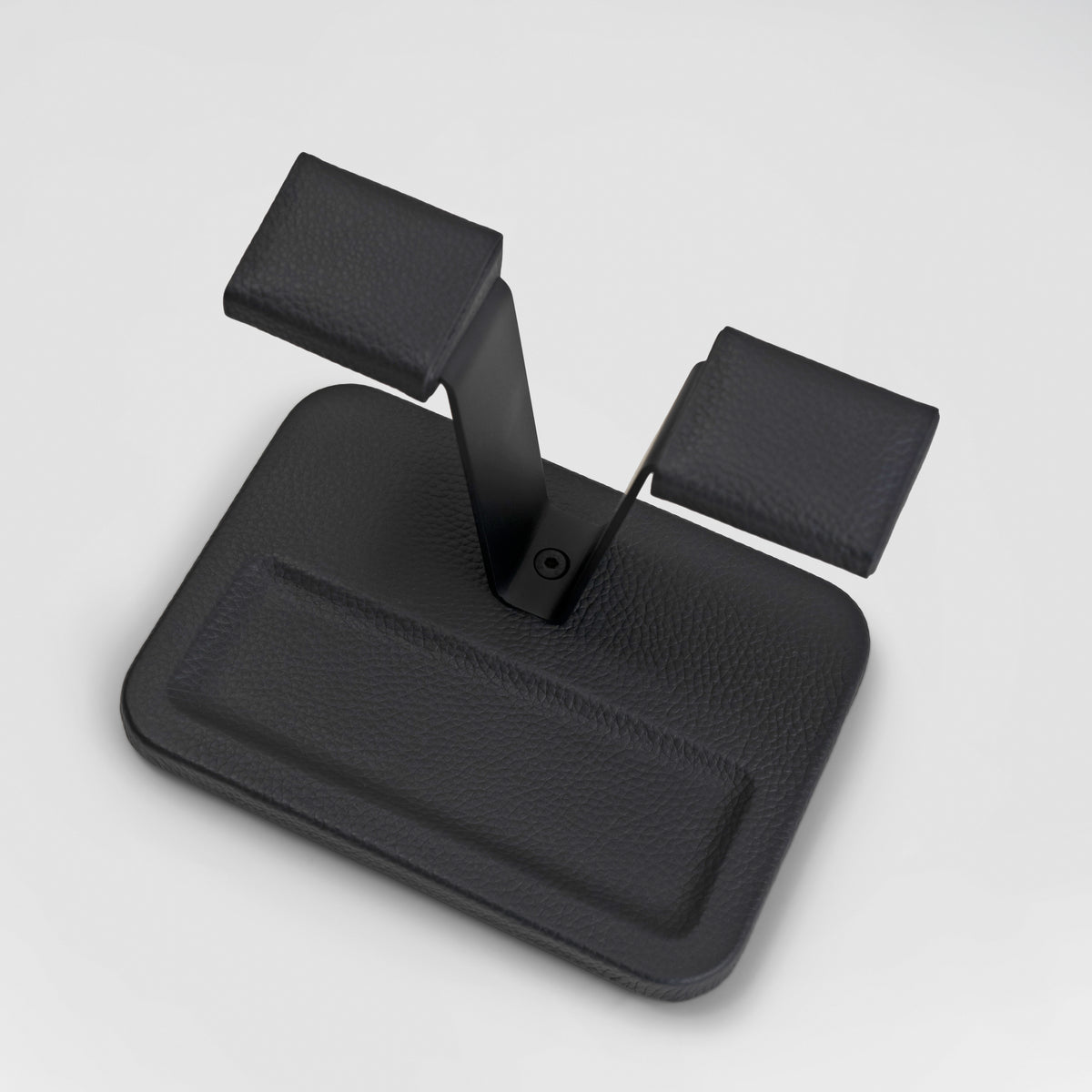 Gullwing Watch Stand Valet - Black/Black