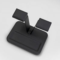 Gullwing Watch Stand Valet - Black/Black