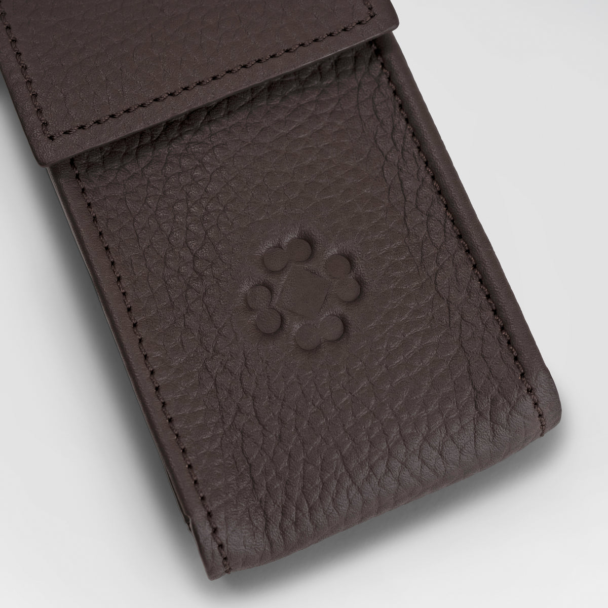 Watch Pocket - Brown/Cream