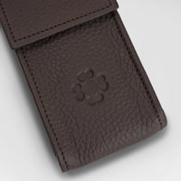 Watch Pocket - Brown/Cream