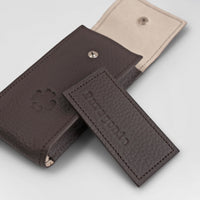 Watch Pocket - Brown/Cream