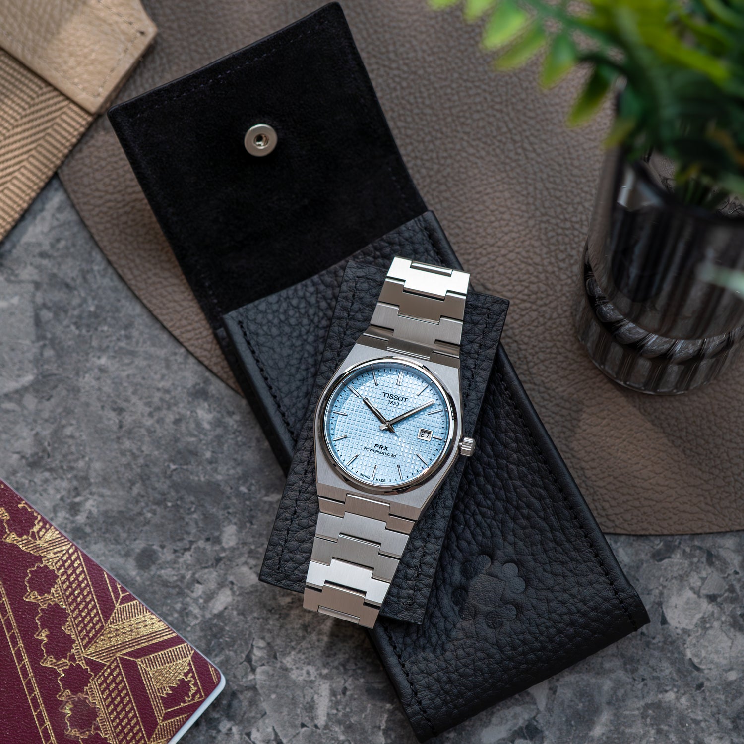 Pochette pour montre - Noir