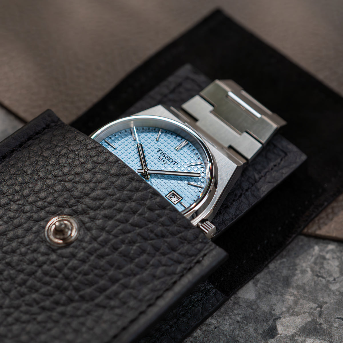 Pochette pour montre - Noir